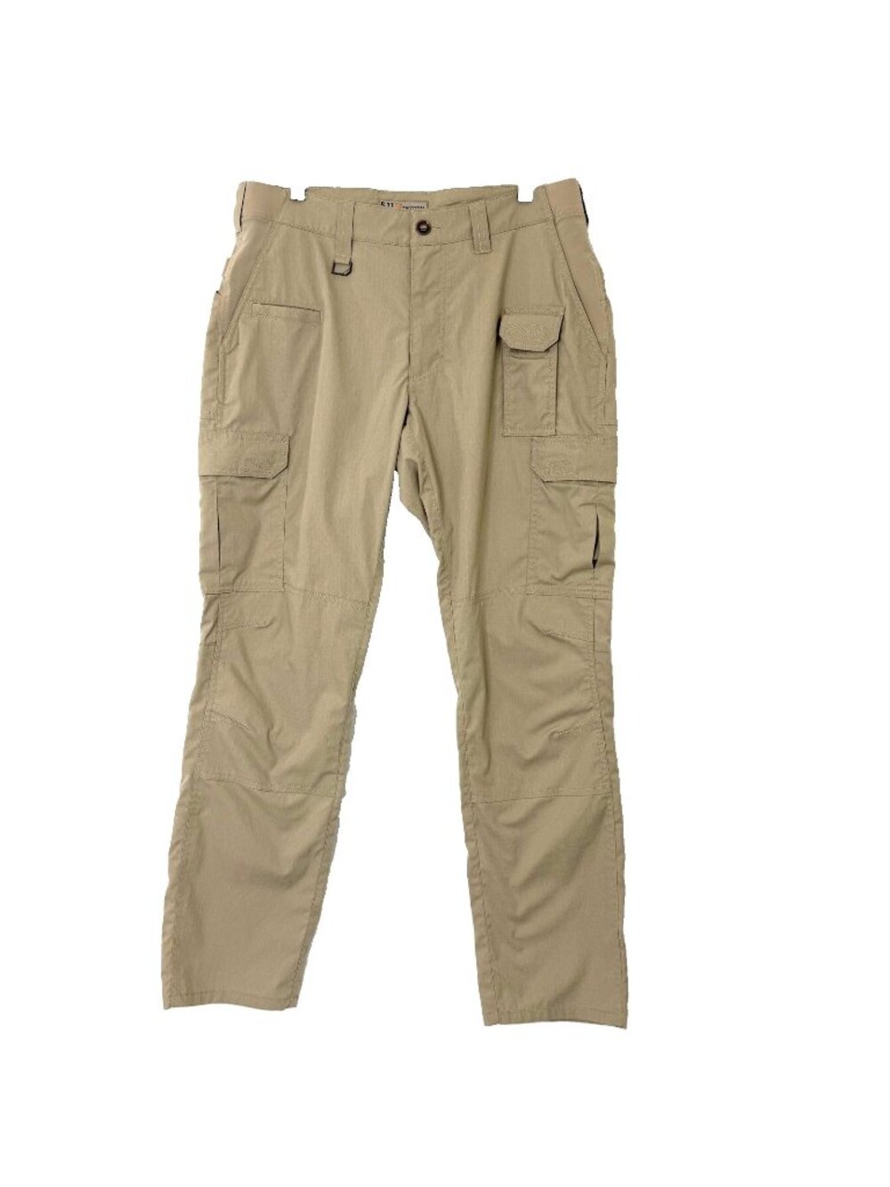 5.11 Tactical Series Cargo Pants Mens size 34 x 32 Pockets Khaki Beige
